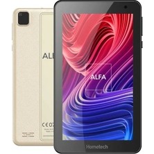 Hometech Alfa 7MRC 7" Tablet 32GB Android İşletim Sistemi ile Altın Renkli Ekran Özellikleri