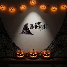 Ttt Happy Halloween Temalı Duvar Stickerı