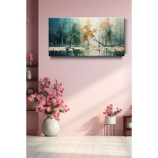 Lona Sanat Modern Soyut Ağaçlar Sanatsal Kanvas Tablo Salon Oturma Yatak Odası Ofis Antre 0328