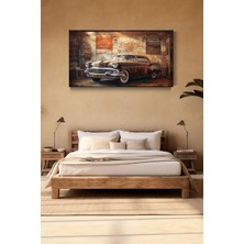 Lona Sanat Klasik Araba Chevrolet Sanatsal Kanvas Tablo Salon Oturma Yatak Odası Ofis Antre 0338