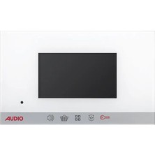 AUDIO 001143 4.3” Star Mekanik Butonlu (Siyah Gövde)