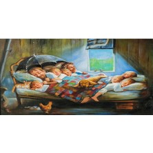 Lona Sanat Mutluluk Tablo