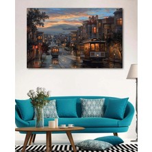 Lona Sanat Istanbul Resimleri Duvar Dekorasyon Kanvas Tablo