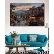 Lona Sanat Istanbul Manzara Resimleri Duvar Dekorasyon Hd Baskı Kanvas Tablo