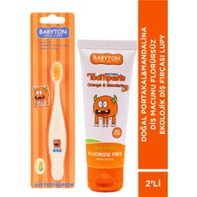 Babyton Doğal Portakal&mandalina Diş Macunu Florürsüz-Ekolojik Diş Fırçası Lupy