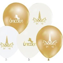 Keskin Sound Unıcorn Dore Baskılı Balon 100 Lü