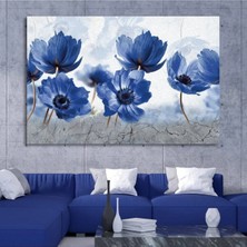 Lona Sanat Dekoratif Çiçek Kanvas Tablo