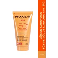 Nuxe Sun Melting Lotion High Protection Face And Body SPF50 150 ml