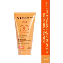 Nuxe Sun Spf 30 Lait Delicieux Protection 150 ml Güneş Koruyucu Yüz ve Vücut Sütü