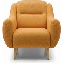 Rolivs Stella Berjer – Bukle Kumaş Retro Kil | Vintage Stil, Dekoratif Berjer