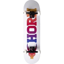 Horn Skateboards Horn 8.0 ClassicLogo Profesyonel Kaykay Tıe Dye Desenli 7 Ply Canada Maple