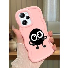 HONTINGA Poco X5 Pro 5g Uyumlu Kılıfı Düşüme Önleyici Basitlik Anti Düşme Darbeye Dayanıklı Basit Pembe Yumuşak Silikon Telefon Kılıfı Karikatür Desen K9-0094