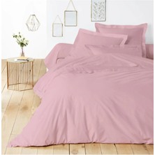 Nesco 200X220 %100 Pamuk Ranforce Çift Kişilk Nevresim Takımı (4 Adet Yastık) Fermuarlı