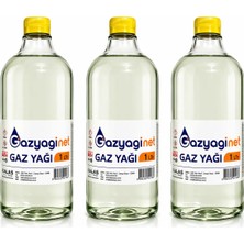 Gazyaginet Gazyağı 3 litre (Zift Sökücü, Zincir ve Motor Temizleyici, Gaz Sobası ve Gaz Lambası Yakıtı)