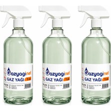 Gazyaginet Gazyağı 3 litre Sprey Zift Sökücü, Zincir ve Motor Temizleyici Gaz Sobası ve Gaz Lambası Gaz yağı