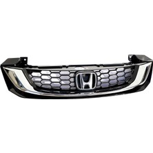 3K Honda Civic Fb7 Makyajlı Panjur 2014 2015 2016 Krom Logo Uyumlu Oto Yedek Parça