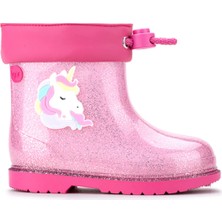 Igor Bimbi Unicornio Glitter Çocuk Çizme Su Geçirmez Özellikli Rahat Tabanlı Kışlık
