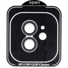 LTG Nova Iphone 11 Pvd Metal Kamera Lens - Siyah