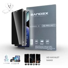 Tkgz Huawei NOVA 15 Uyumlu NANO Ekran Koruyucu Esnek ULTRA İnce SANDEX - HD ŞEFFAF HAYALET