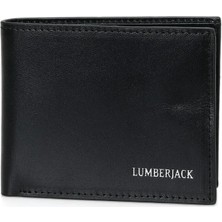 Lumberjack Cüzdan Erkek Siyah Glare Derı Czdn