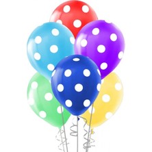 Keskin Sound Çepeçevre Puantiyeli Balon 100 Lü