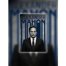 Tugo A4 Boyutunda Metal Alexander Mahon Tablosu