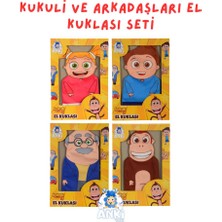 Kukuli ve Arkadaşları El Kuklası Seti - Tinky, Minky, Kukuli ve Bakkal Amca
