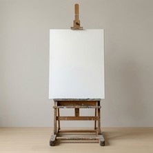 90 x 150 cm Profesyonel Boş Tuval 3x4 Şasi – 320 gr %100 Pamuk