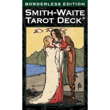 Bıyıklı Tobacco Smith-Waite Tarot Borderless Edition (Çerçevesiz Baskı) Tarot Kartı Destesi