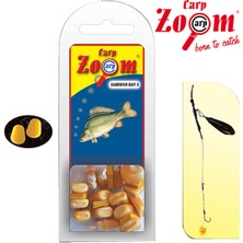 Carp Zoom Yüzen Silikon Mısır Yem - Yüzen Sazan Mısırı - Midi - 10 Adet - Bal Kokulu