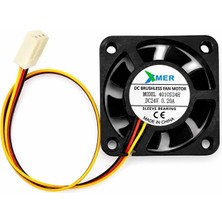 40X40X10MM 24V 4cm 0.20A 3p Xmer Fan
