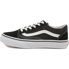 Vans Vn000W9T6Bt1 Uy Old Skool Siyah Çocuk Ayakkabı Erkek Çocuk İçin Hafif ve Esnek Tasarım 28 Numaralı