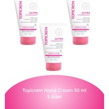 Topicrem Ultra Nemlendirici El Kremi 50 ml 3 Adet