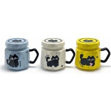 Luord-Store 3D Figürlü Kapaklı Kupa Bardak ALK5034