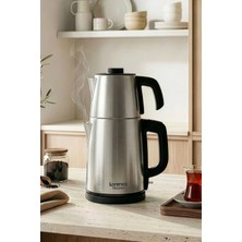 Lorenzo Teazen 2in1 LRZ-1020 Inox Çelik Çay Makinesi