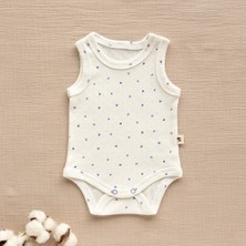 Mimu Baby %100 Pamuk Pointel Çıtçıtlı Bebek Zıbın - Mor Kalpli