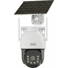 İnox Dijital INOX-X12 5g Esım Solar Güvenlik Kamerası – Gece Renkli Görüntü, Dış Mekan Kablosuz Güneş Enerjili