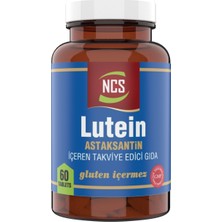 Ncs Lutein 15 Astaksantin 12 Mg 60 Tablet Çinko