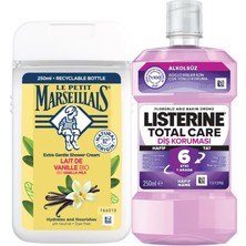Listerine Total Care Hafif Tat Alkolsüz 250 ml + Le Petit Marseillais Vanilya 250 ml