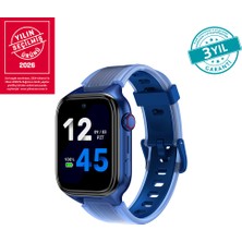 Ttec Kidi Pro AMOLED Ekranlı GPS 4G Sim Kartlı Akıllı Çocuk Saati Okyanus Laciverti 2KSW03