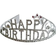 Dodomar Taç Metal Taşlı Happy Birth. Güm.yıldızlı Lük Üstt