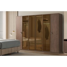 Doressa Nora 6 Kapılı Gardırop