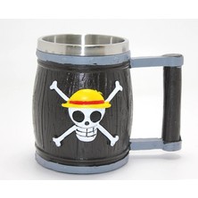 Luord-Store One Piece Temalı 3D Kabartmalı Çelik Kupa Bardak ALK4483