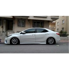 Tuning Vadisi Toyota Corolla Custom Yan Ek Marşpiyel 2012-2018 Arası Uyumlu Boyasız