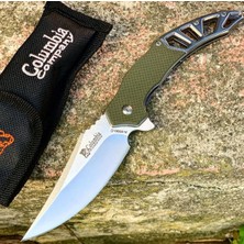 Knivox Columbia Company A3390-C Fixed Blade Haki Auto Kamp Çakısı