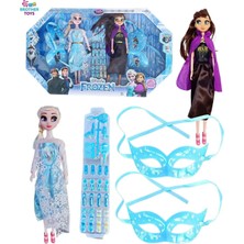 Brother Toys Karlar Ülkesi Frozen Müzikli Elsa ve Anna 2'li Set Şarkı Söyleyen Oyuncak Figür