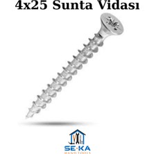 Seka Hand Tools 4X25 Sunta Vidası (400 Adet)