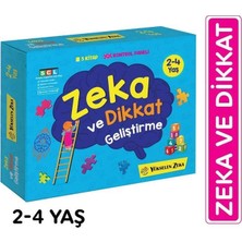 Yükselen Zeka Dikkat Geliştirme Seti 2-4 Yaş Anonim Yazarlı Türkçe Kitaplar