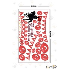 Esa Kids Bayram Coşkusu Duvarlarınızda! Esatoys 23 Nisan Dünya Çocukları ve Bayrak Sticker Seti