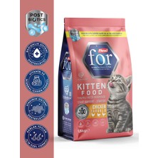 Flexi For Tavuklu Yavru Kedi Maması 1.5 kg – Postbiyotik Destekli, Bağışıklık ve Sindirim Destekli Kitten Kuru Mama